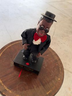 Vintage The Jazzman Animated Musical Dancing Figure