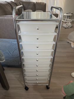 Storage rolling cart