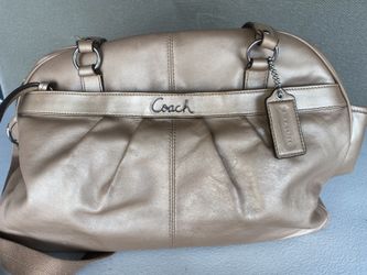 Original COACH diaper bag.