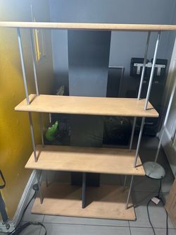 4-Tier Heavy-Duty Bookshelf / Storage & Display Shelving Unit