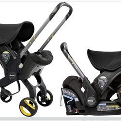 Doona Car Seat & Stroller, Nitro Black - All-in-One Travel System