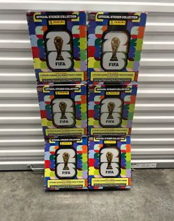 2026 Panini FIFA World Cup Collectors Tin w/ Sticker Album + 16 Nib Sealed