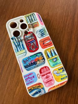 Summer sardines iPhone 16 Pro case