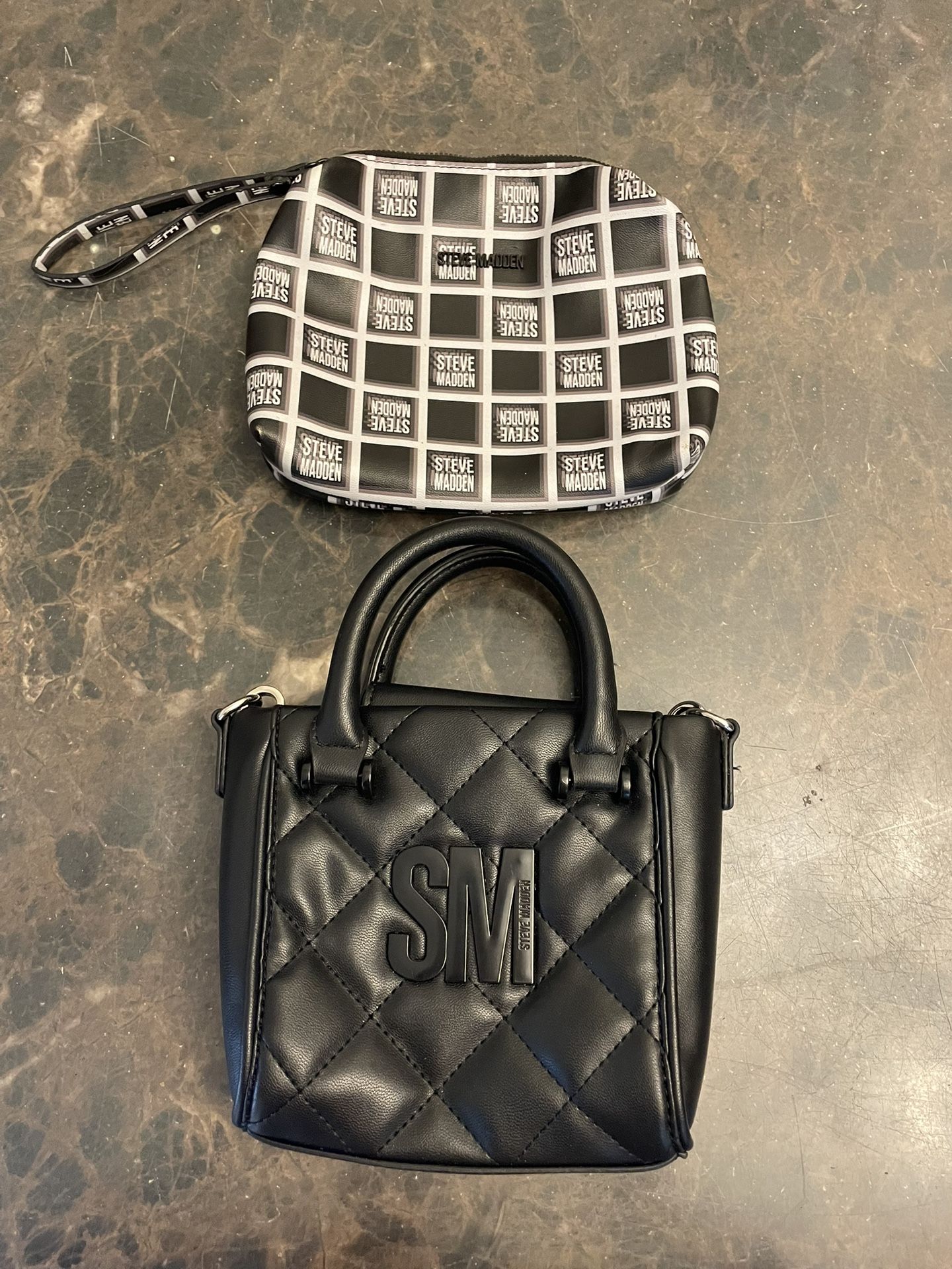 Steve Madden Purse And Make Up Bag