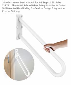 2 Pack U shaped foldable Handrails