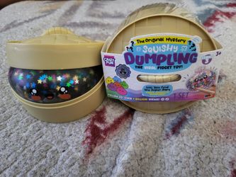 RARE GLITTER Crazy Fun Mystery Squishy Dumpling Series 3