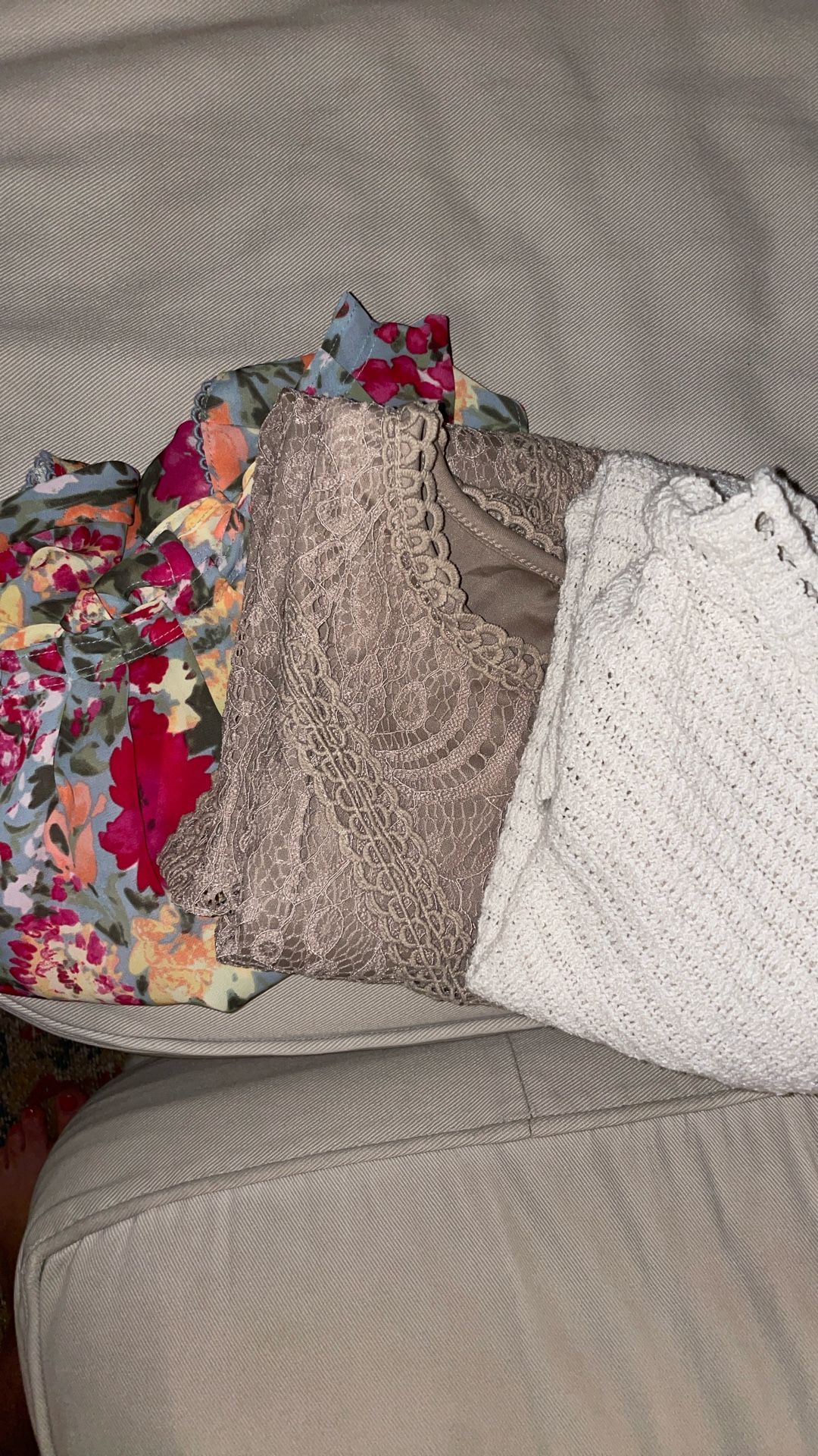 3 Women’s Work Shirts 