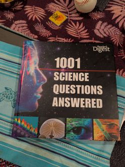 Readers digest 1001 science questions answered book.