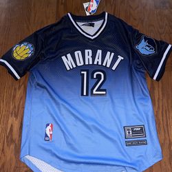 Ja Morant Memphis Grizzlies Post Ombré Name & Number T-Shirt