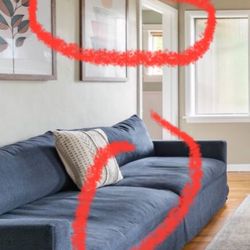 Brynn Feather Filled Sofa - World Market