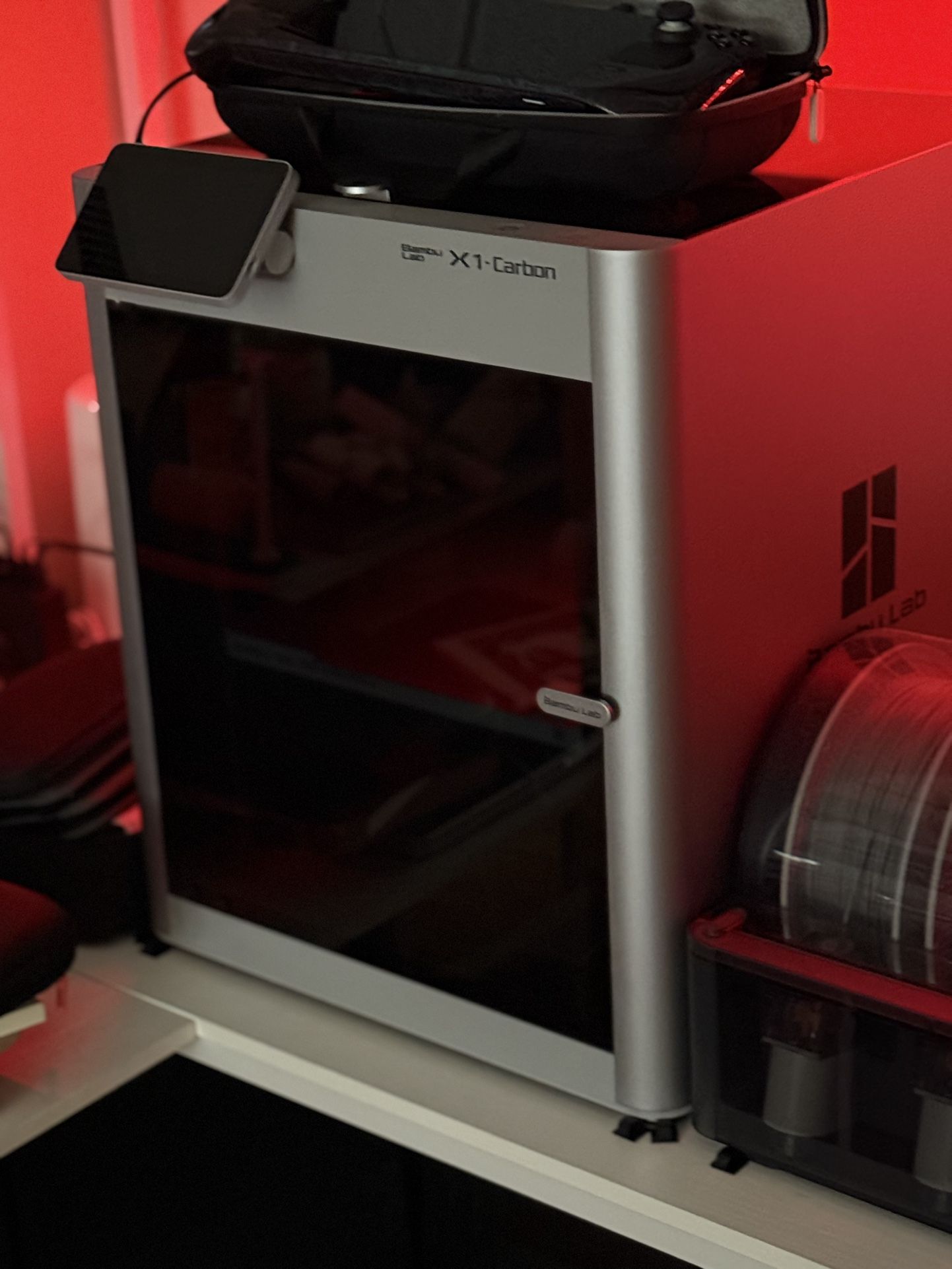 Bambu Labs X-1 Carbon & AMS (Both Mint Condition) + $750 Of Filament