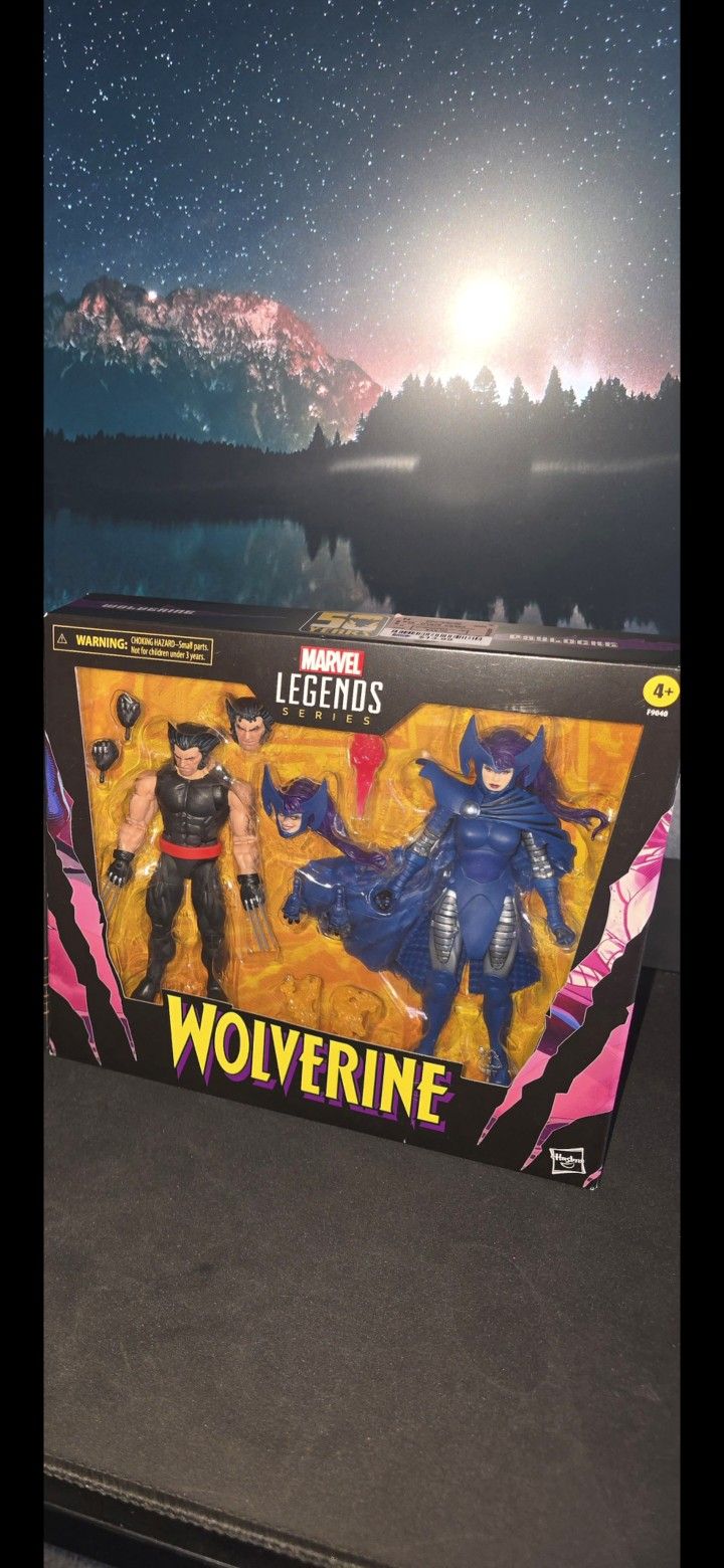 Wolverine And Pyslocke 2 Pack