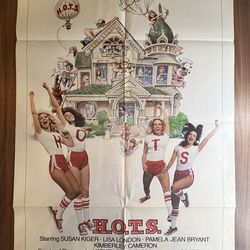 Original 1979 H.O.T.S. Movie Poster 27x41 Vintage College Comedy One Sheet