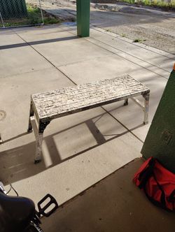 USED WERNER WORK PLATFORM FOR SALE