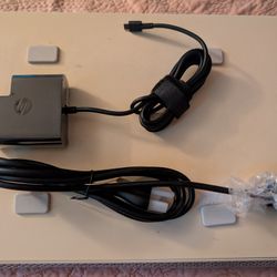 NEW Genuine OEM HP 65W Type-C USB-C AC Adapter Power Cord Laptop Charger