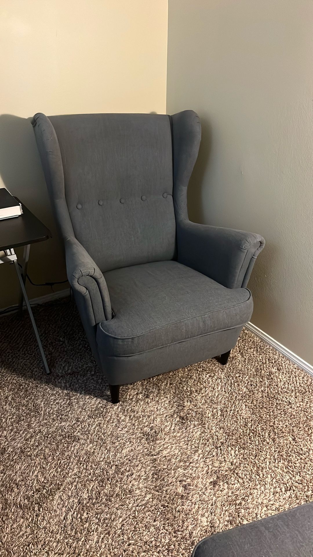 Ikea Matching Chair & Ottoman