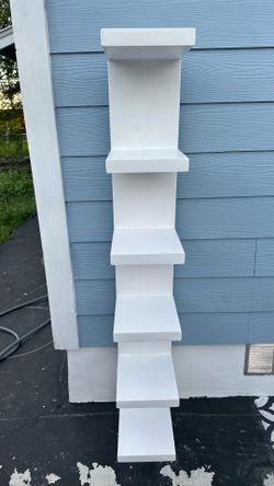 Wooden shelf 5ft tall