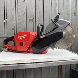 Milwaukee M18 FUEL ONE-KEY 18V Lithium-Ion Brushless Cordless 9 in. Cut Off Saw (Tool-Only)