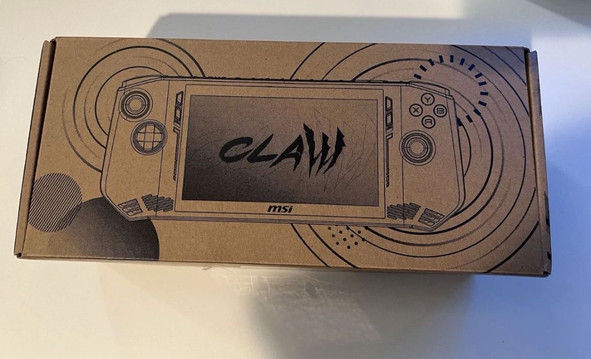 Claw 7 Ai+ A2VM 7” 120hz FHD 1080p gaming handheld ultra 7 258V 32Gb 512gb console