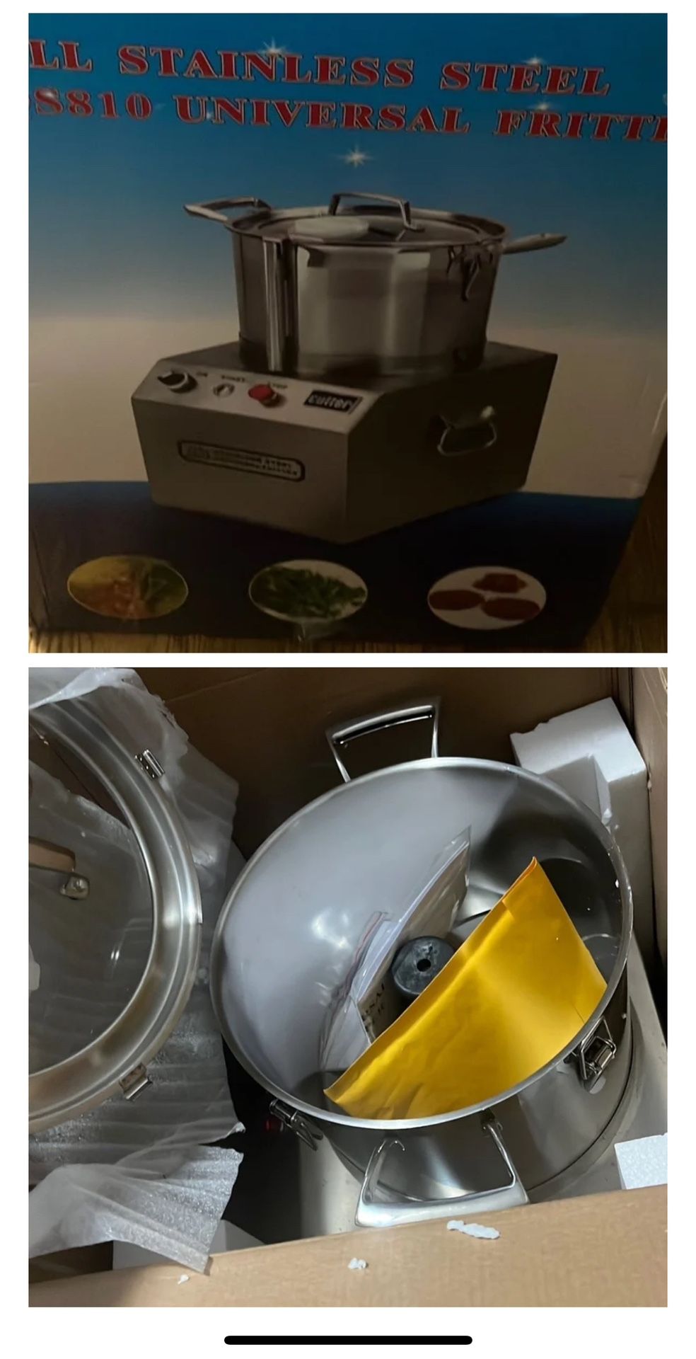 Stainless Steel Universal Fritter