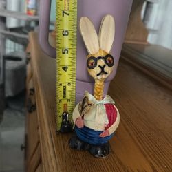  Vintage Bobble Head Rabbit