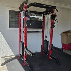 Vesta Pro Series 2in1 Squat Rack | Functional Trainer | 400lb Weight Stack | Commercial Grade | THANKSGIVING SPECIAL 🦃 FREE DELIVERY!