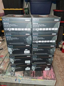 10 inbox brand new Nora Lighting NOXTW-56 5"/6" Onyx Tunable White LED Retrofit fixtures. 1,100 lumens, 15.5W, and selectable 2700K–5000K color tempe