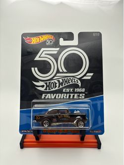 Hot Wheels 2018 50th Black Gold 55 Chevy Bel Air Gasser Big Deal Chase