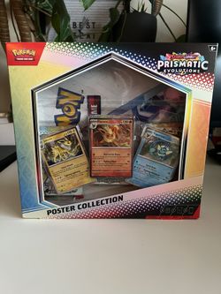 NEW Pokemon Prismatic Evolution Poster Collection 