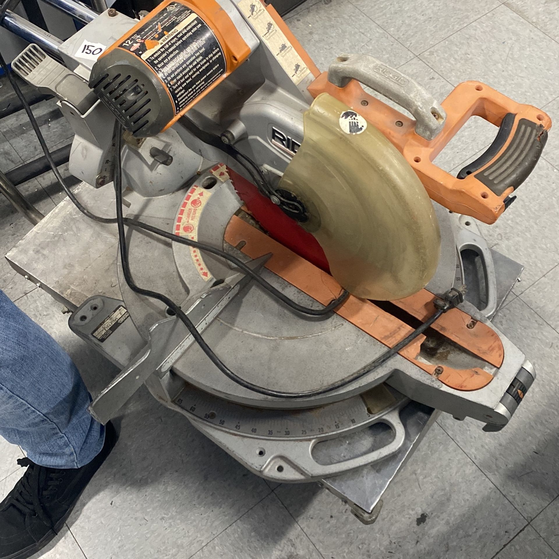 Rigid Chop Saw