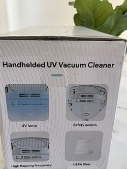 UV Handheld vacuum Cleaner With UV Lamp, HEPA Filter, UV Light  Thumbnail