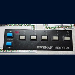 ROCKMAN MIDI PEDAL MIDIPEDAL