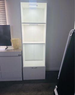 Bookshelf  with lights