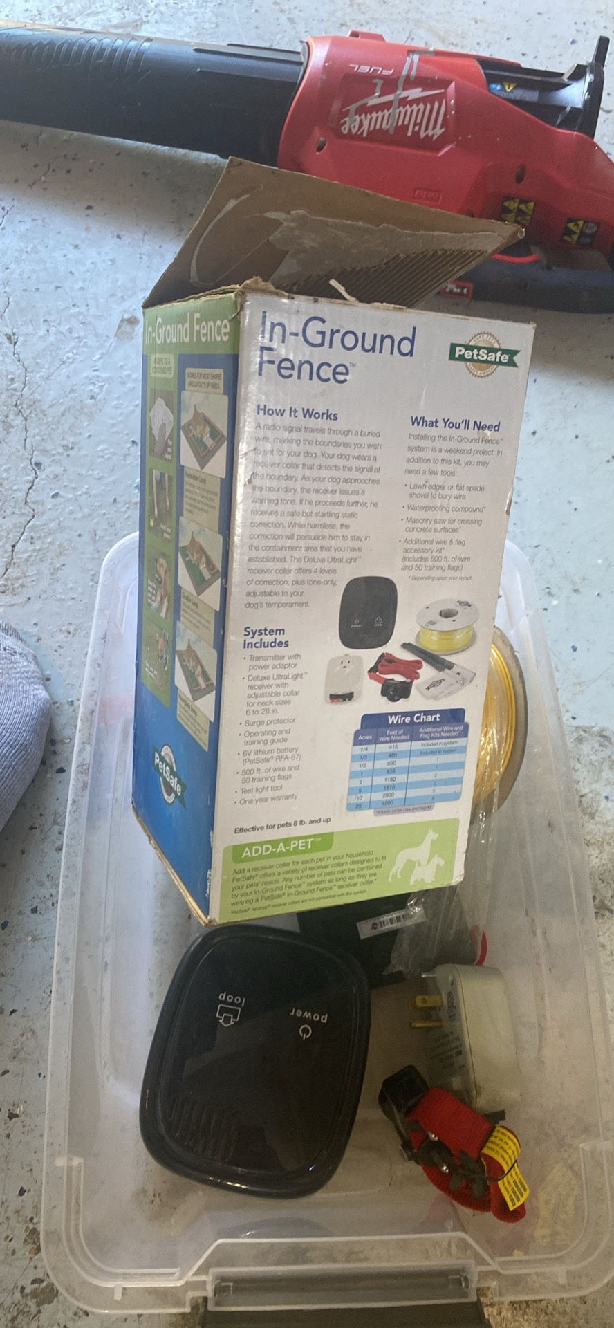 Ground Wire Pet Fence