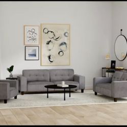 Sofa And Loveseat Couch Set With FREE RUG 