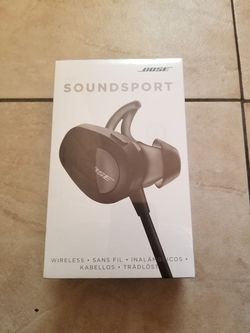 Bose soundsport black