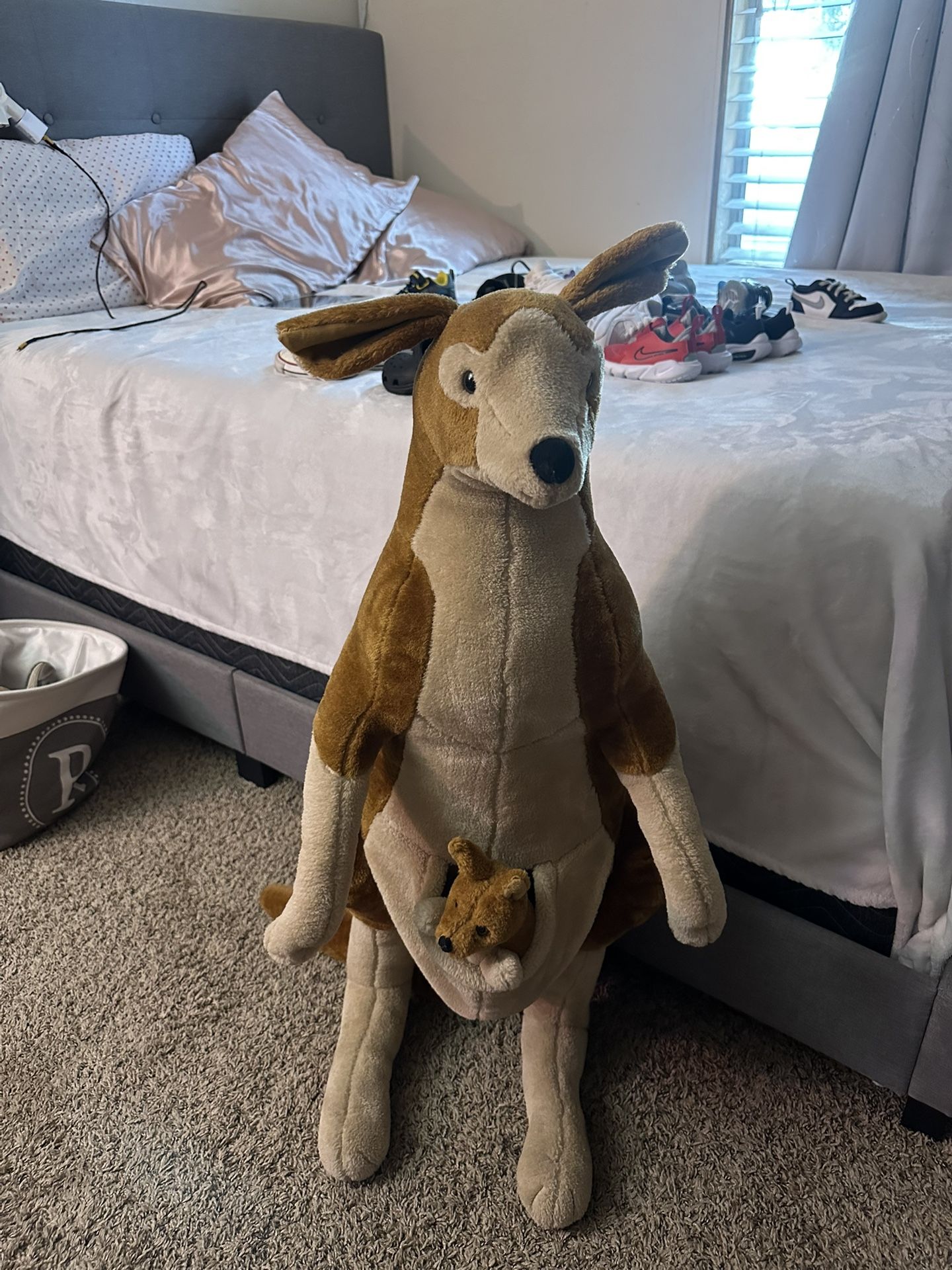 Large Stuffed Kangaroo