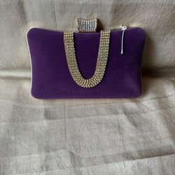 Purple Clutch 