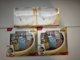Pokemon 30th ETB + Poster Collection