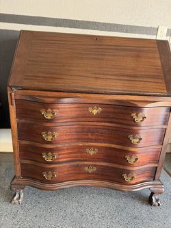 Antique Vintage Maddox Tables Secretary Desk