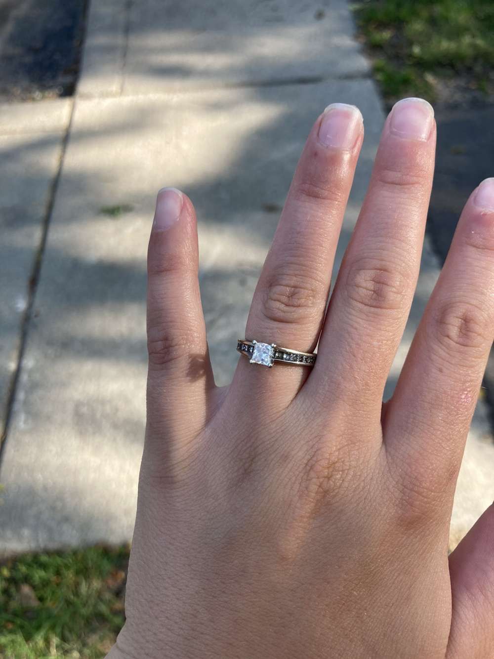 Size 5 Engagement Ring