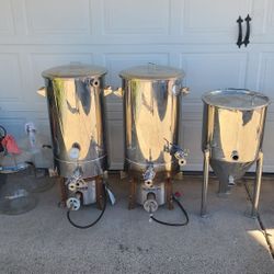 Stainless Steel Brewing Equipment