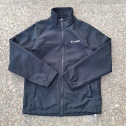 Columbia Black Zip Up Fleece Lined Jacket Men’s
