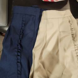 Girls Size 12 Uniform Skirts