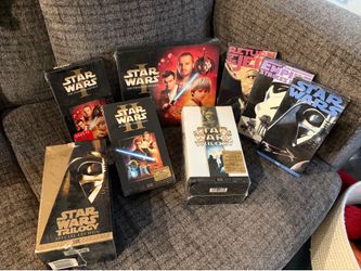 Unopened Star Wars DVD’s and VHS