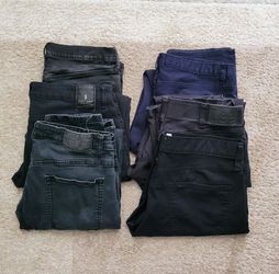 Men's Jeans Slim/Skinny 34-32