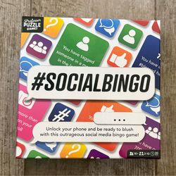 #Socialbingo board game