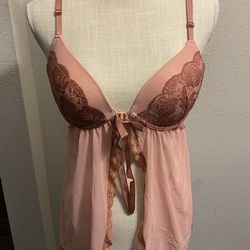 Sexy Pink Night Dress 