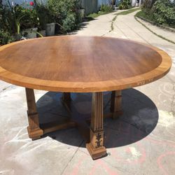 Round Vintage Table
