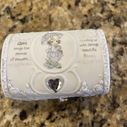 Precious Moments Trinket Box 